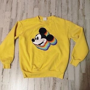 Vintage Mickey Mouse Sweatshirt XS